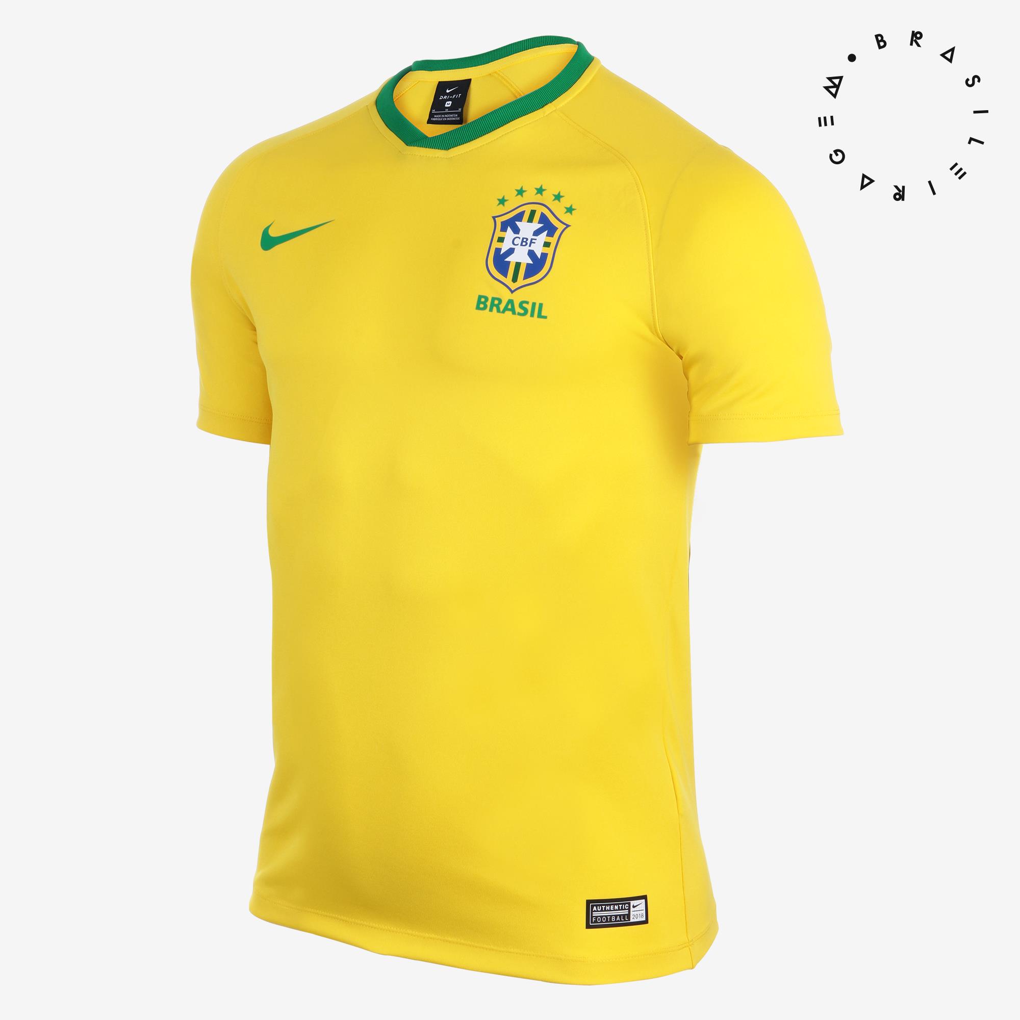 Seleção Brasileira : Camisa Brasil Oficial Uniforme 1